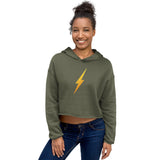 Crop Hoodie - Bolt