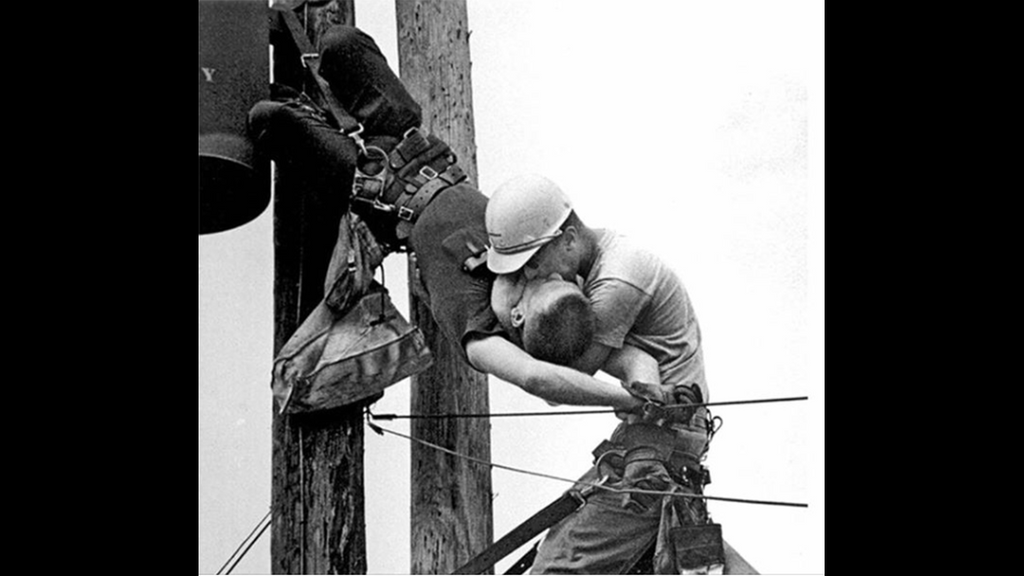 National Kissing Day: Celebrating Linemen and the Iconic "Kiss of Life"