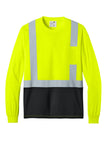 Cornerstone ANSI 207 - Class 2 Long Sleeve Mesh Blocked Tee