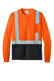 Cornerstone ANSI 207 - Class 2 Long Sleeve Mesh Blocked Tee