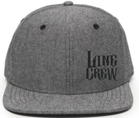 LineCrew Gray Flatbill - LineCrew