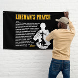 Lineman's Prayer Flag