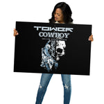 Tower Cowboy Metal prints