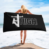 High Voltage Beach Towel